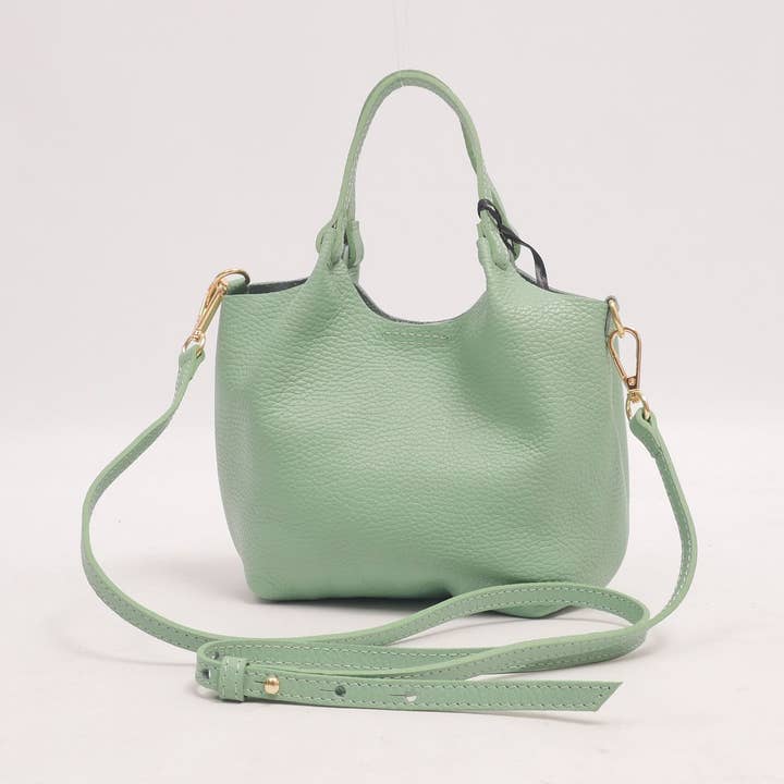 Piccola borsa in pelle di vitello BK52018 per la vendita all'ingrosso da parte di Cecile Wang