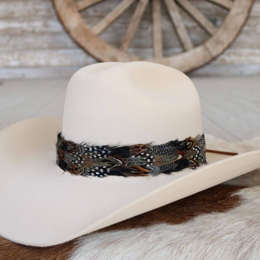 Willow Lane Hat Co. - Wholesale Hat Accessory - Women's - Feather Hat Band - Falcon1