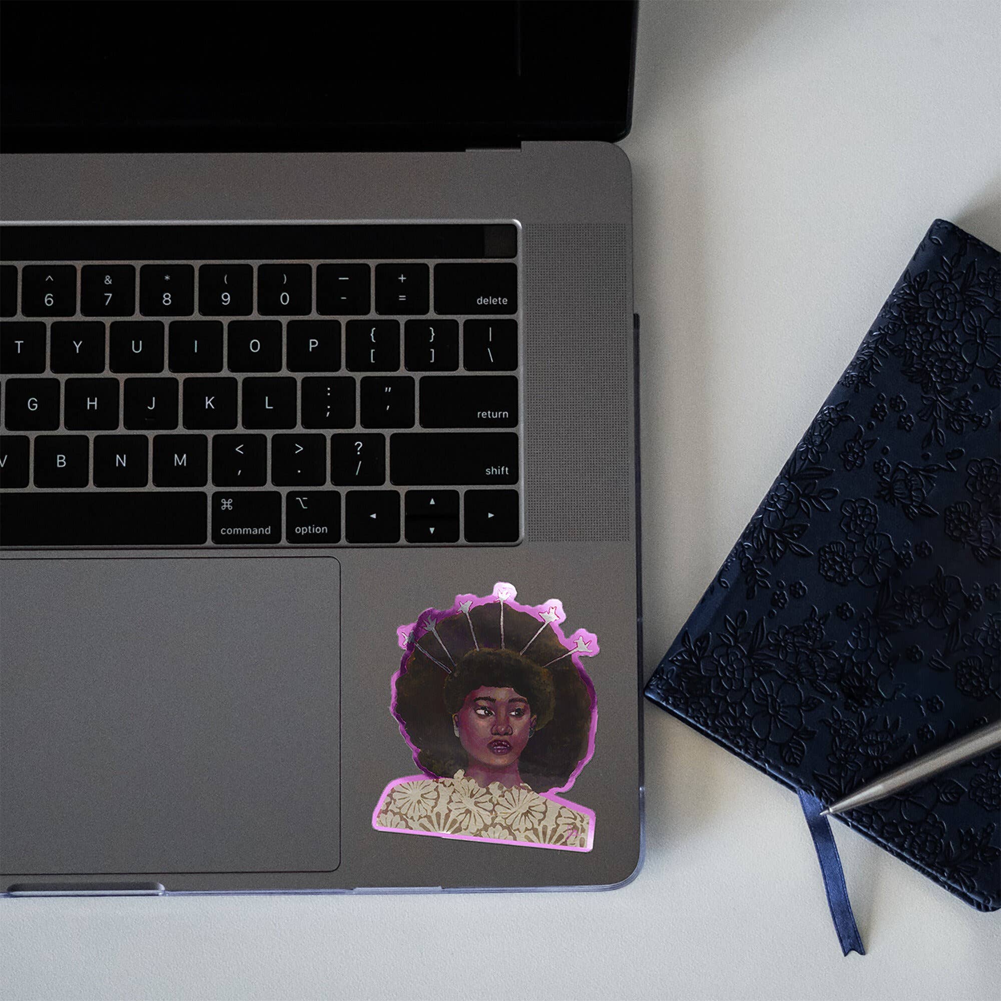 The Monarq - Vendita all'ingrosso Adesivo - Adesivo artistico con ritratto 52