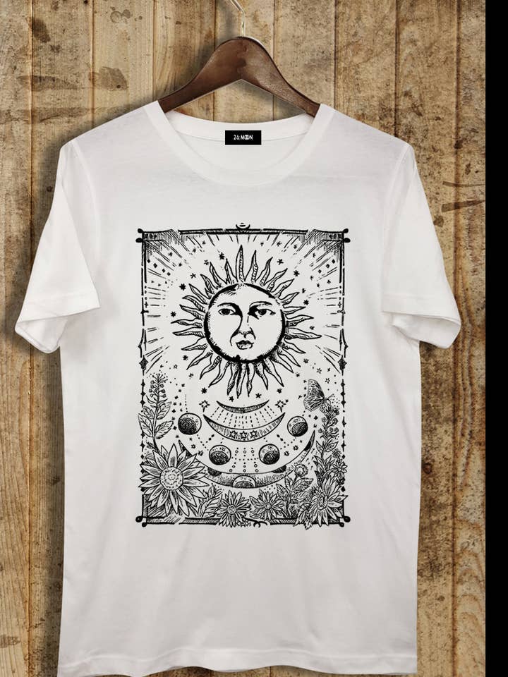 The Sun Graphic Tee for wholesale by 2&moon