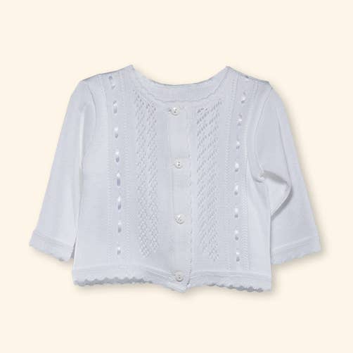 Pull en maille pour bébé - Stephanie pour la vente par Karela Kids Inc.