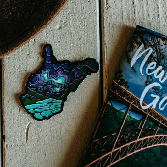 Loving WV - Wholesale Sticker - Midnight Stars Sticker1