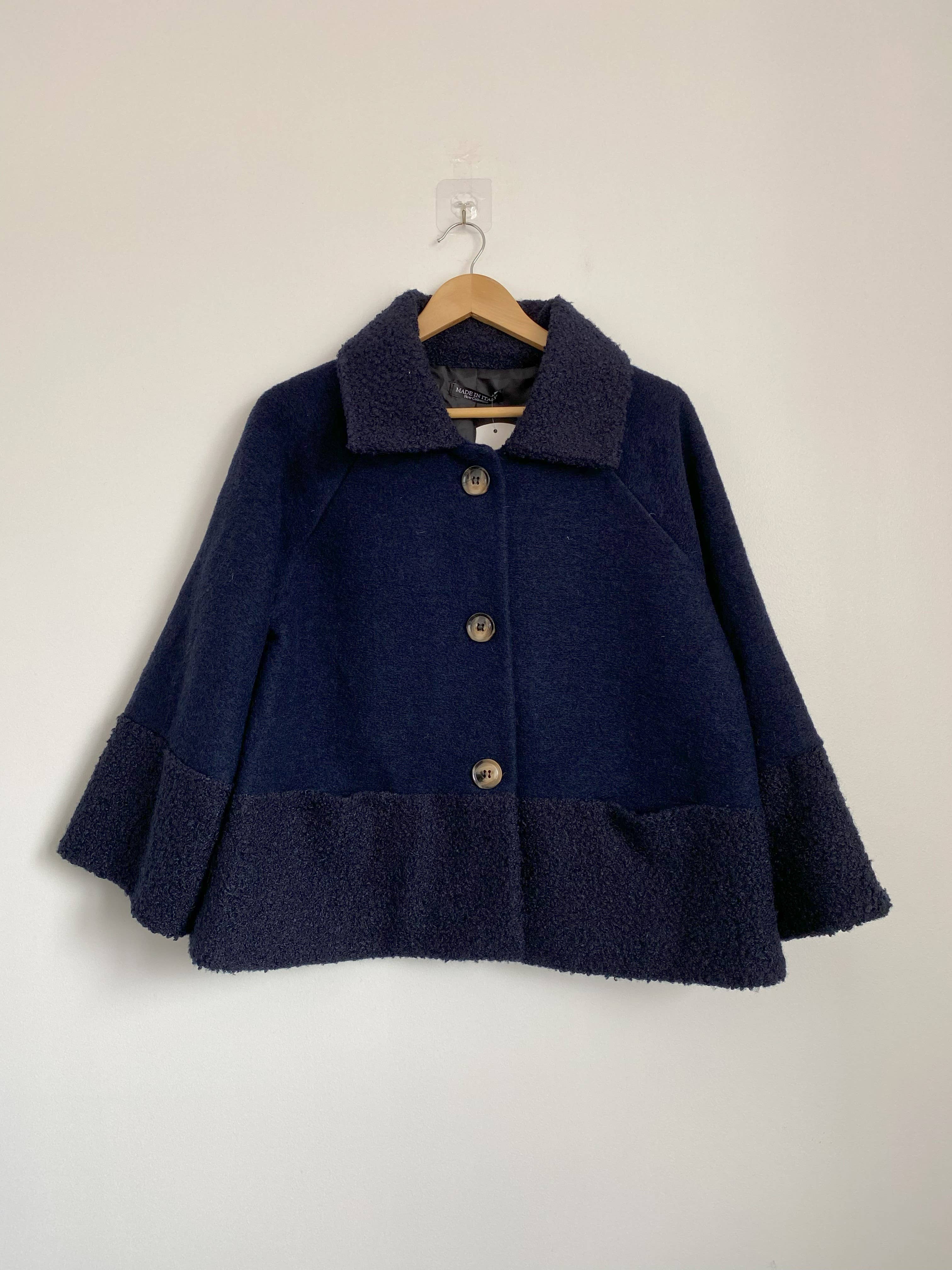 ORNELLA PARIS - Wholesale Jacket - Women's - Buttoned wool jacket BLL-V9901011