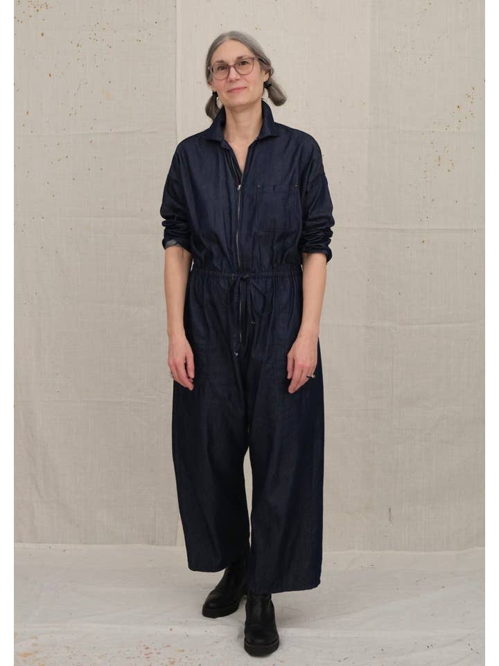 UQNATU - Wholesale Overalls - Women's - WPA Coverall Denim