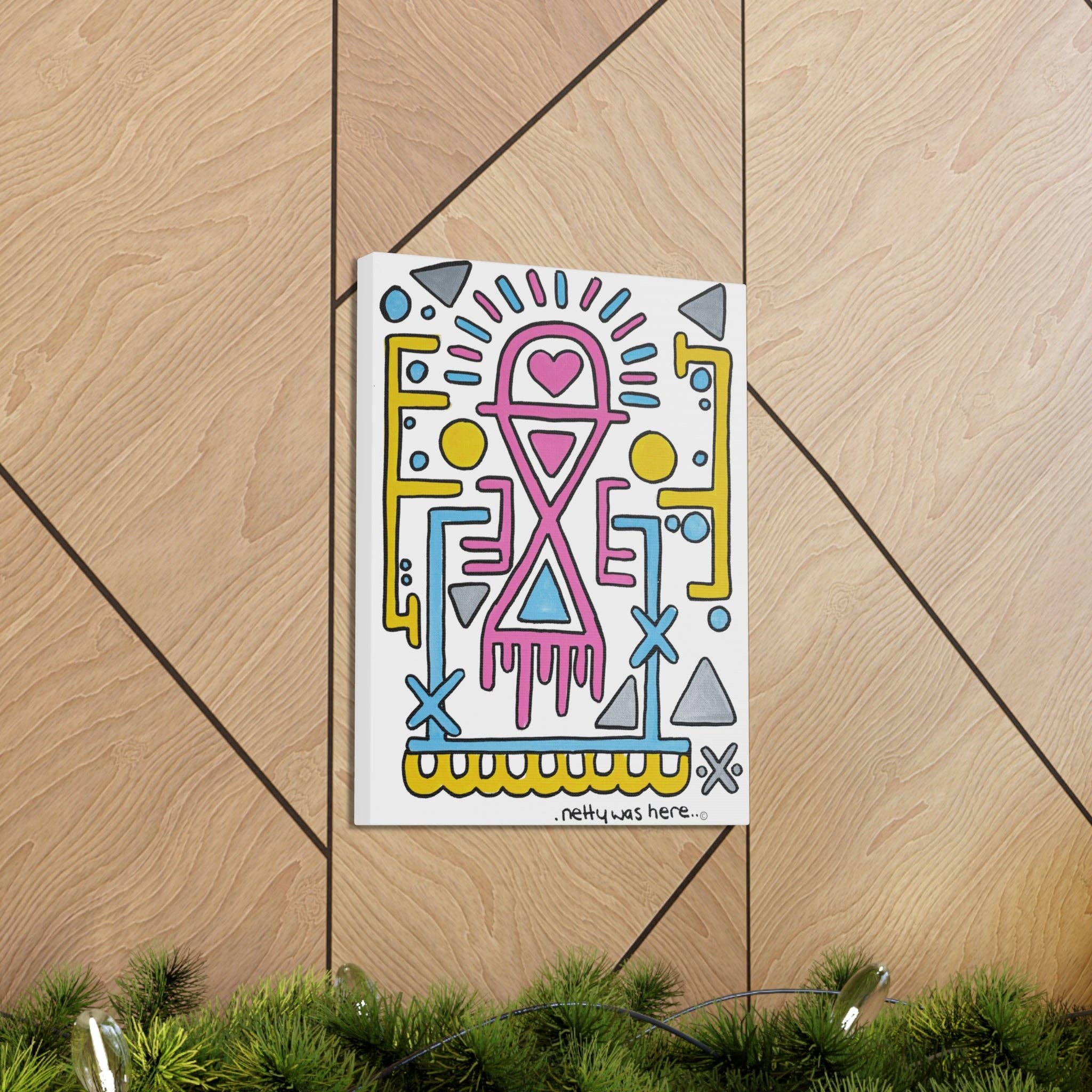 Netty Was Here - Wholesale Art print - Canvas Gallery Wraps4