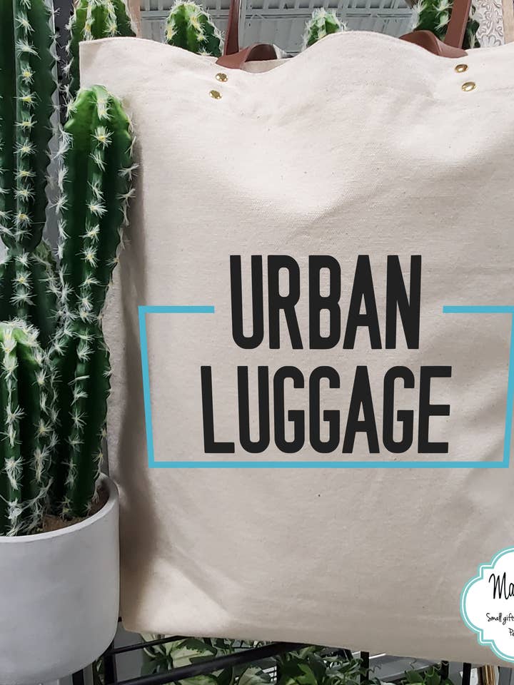 Borsa in pelle di tela/Borsa ecologica/Riutilizzabile per la vendita all'ingrosso da parte di Maggie G