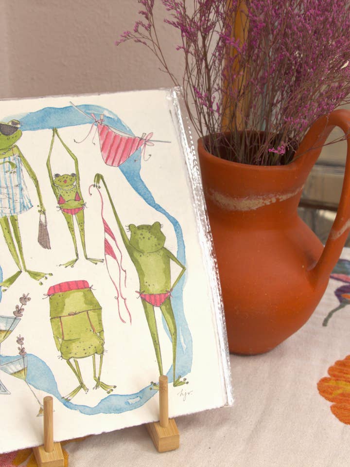 Sally Mae's Warm Up Routine for wholesale by Hannah Jean Atelier