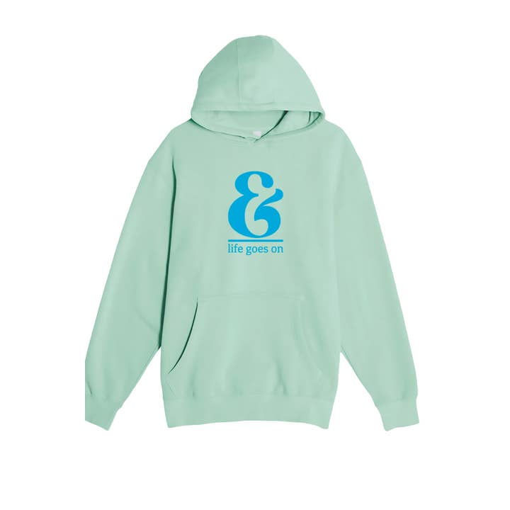 PB-3168. Life Goes On Graphic Hoodie for wholesale by Polar bee