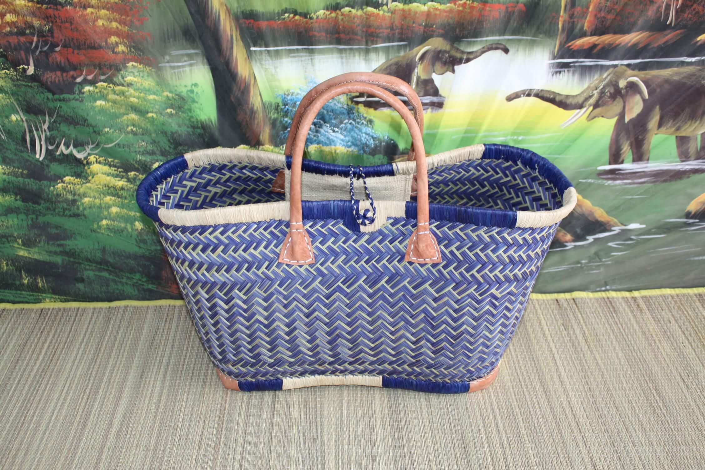 Boutique Huléti - Wholesale Beach Bag - Superb basket - 3 SIZES - Hand braided - shopping bag - ideal for shopping, markets, work, beach, decoration8