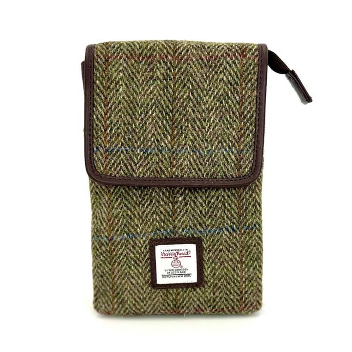 maccessori - Wholesale Crossbody Bag - Women's - Harris Tweed Mini Crossbody Bag Country Green
