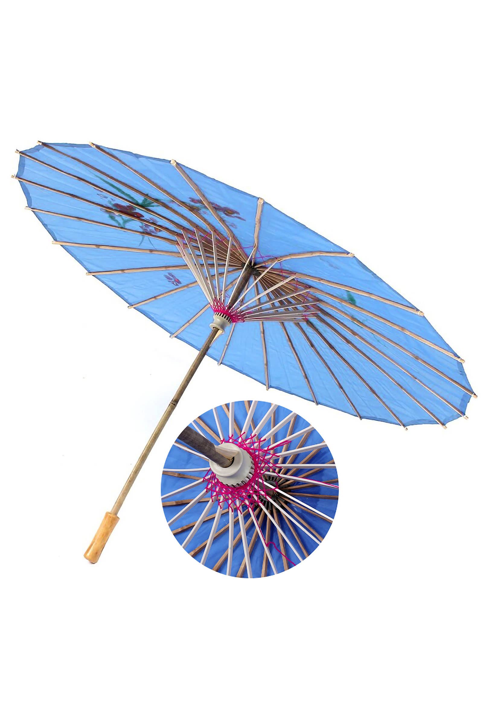 Assorted Traditional Floral Sunshade Oilpaper Umbrella for wholesale on Faire2