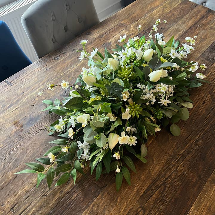 White Tulip Spring Table Flower Centrepiece and other Purchase Wholesale white tulips. Free Returns & Net 60 Terms on Faire trending on Faire.