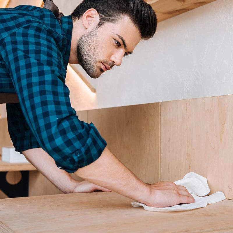 Soft Textiles - Wholesale Dishcloth - Soft Textiles 12-24 Pack White Bar Mop Kitchen Towels 100% C1