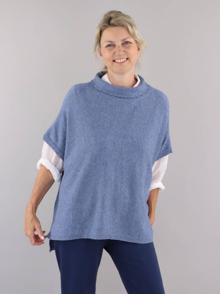 Cadenza Italy Ltd – wholesale Tunika - Dam – Klassisk tunika i kashmirblandning32