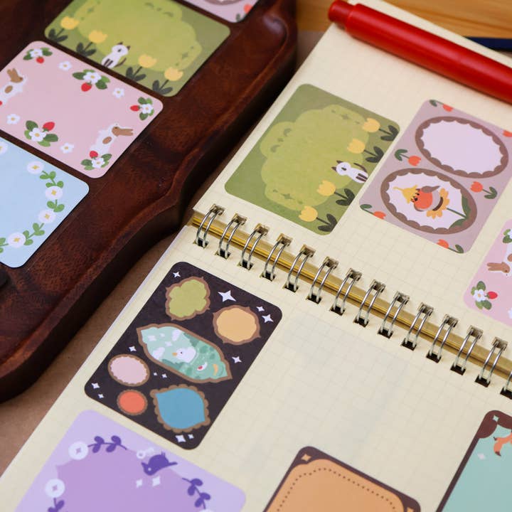 Thousand Skies - Wholesale Washi Tape - Paper Roll Labels - Retro Frames6