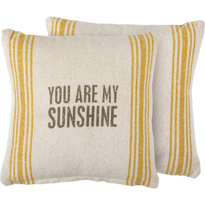 Primitives by Kathy - Wholesale Throw/Decorative Pillow - You Are My Sunshine Pillow