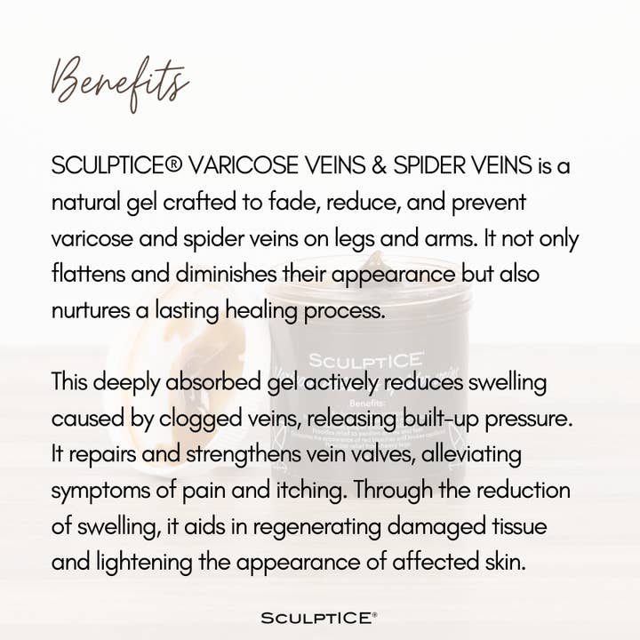 SculptICE – Engroshandel Kropscreme/lotion – SculptICE® gel mod åreknuder og spindelårer2