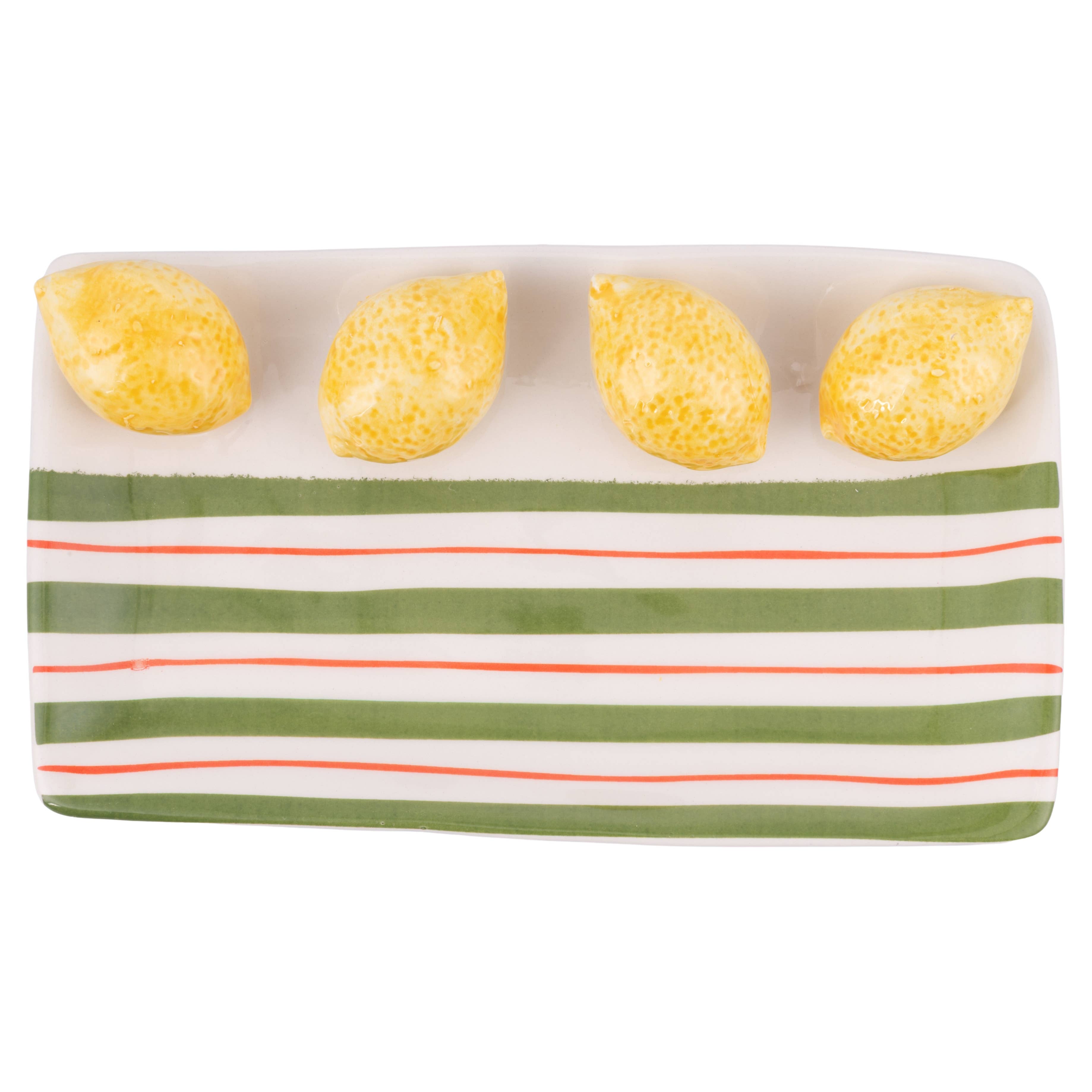 VdE Tivoli 1996 - Wholesale Ornament - FRUIT LIFE DECORATIVE PLATE. LEMON2