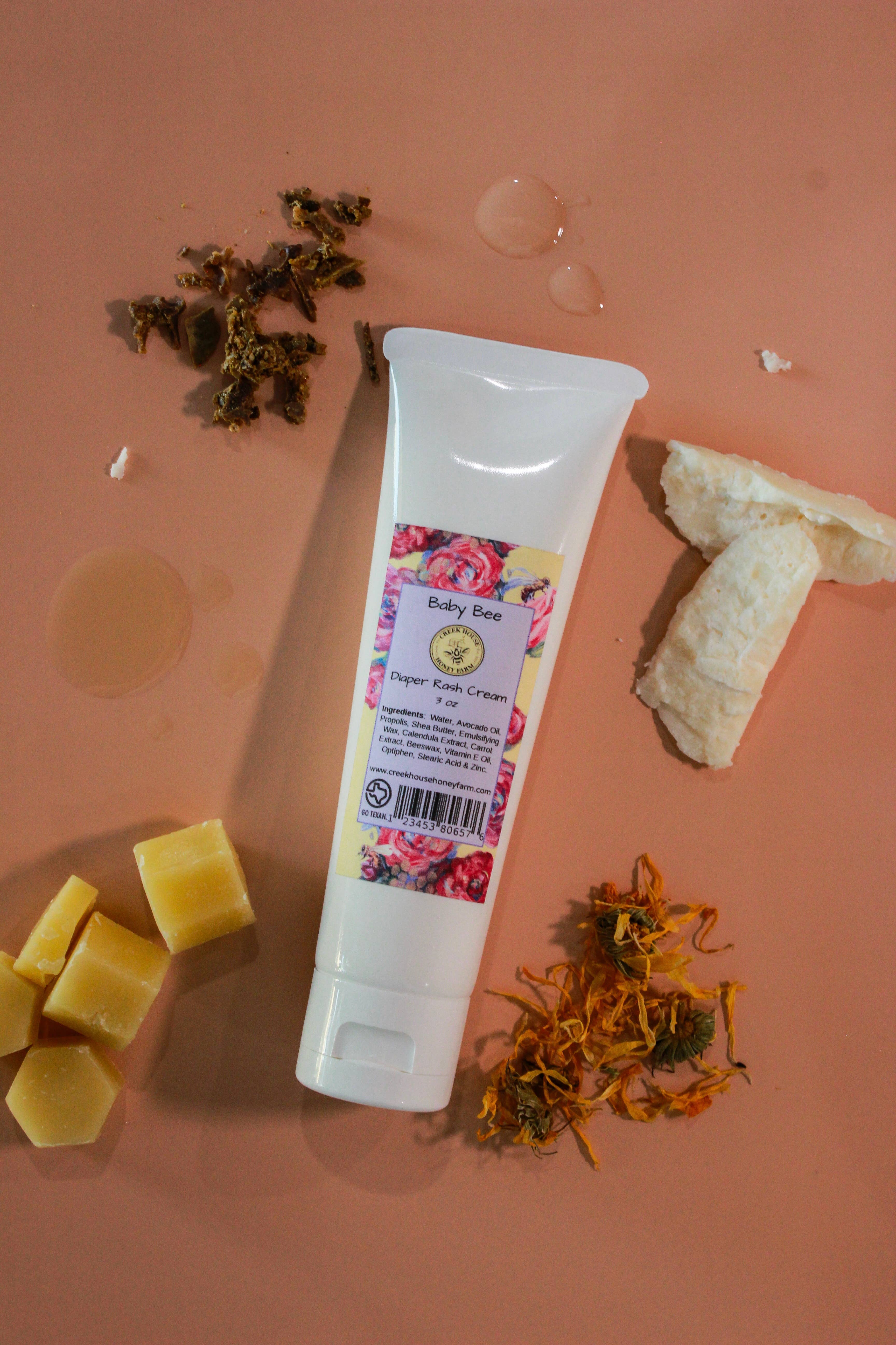 Creek House Honey Farm - Wholesale Diaper Cream - All Natural Diaper Rash Cream | Unscented1