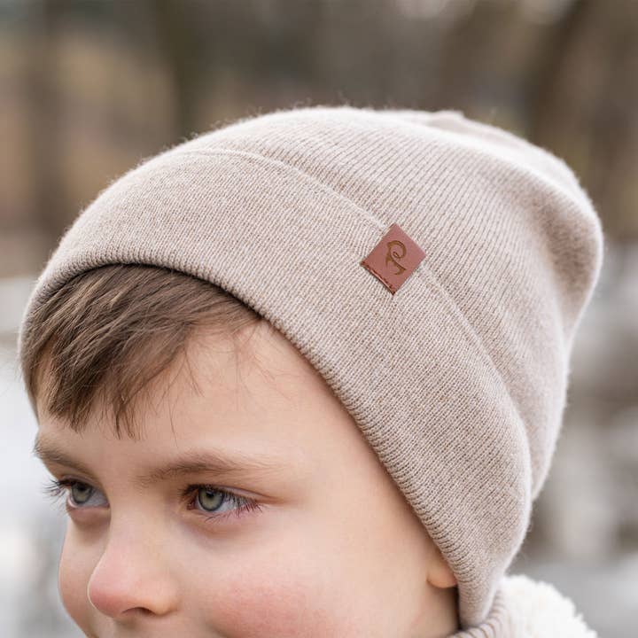 menique – Gorro - Crianças por atacado – Gorro Infantil em Tricô de Merino e Cashmere1