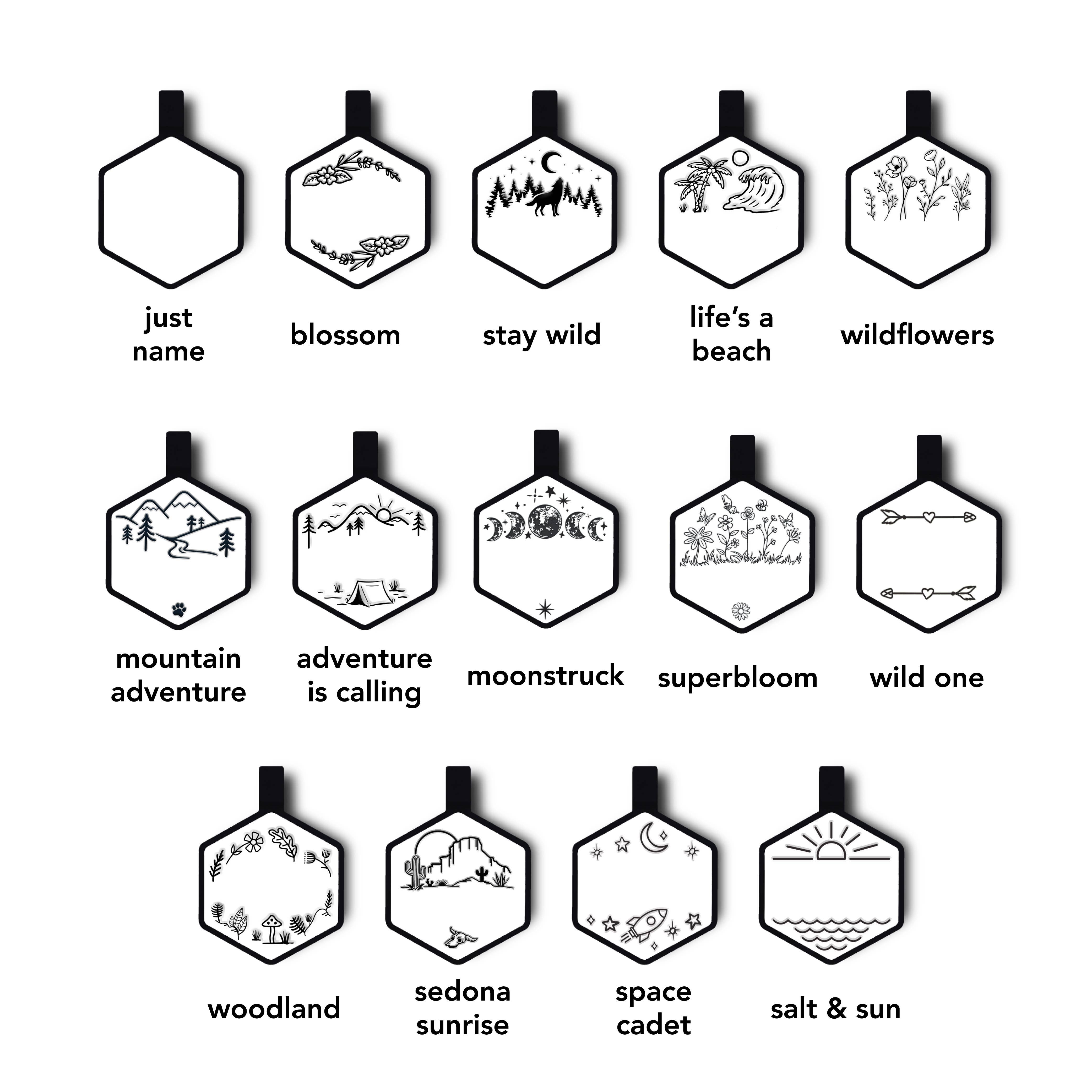 Besties Pets - Vendita all'ingrosso Etichetta per collare - Cani - Campione di medaglietta per cane - Disponibile in 30 colori1