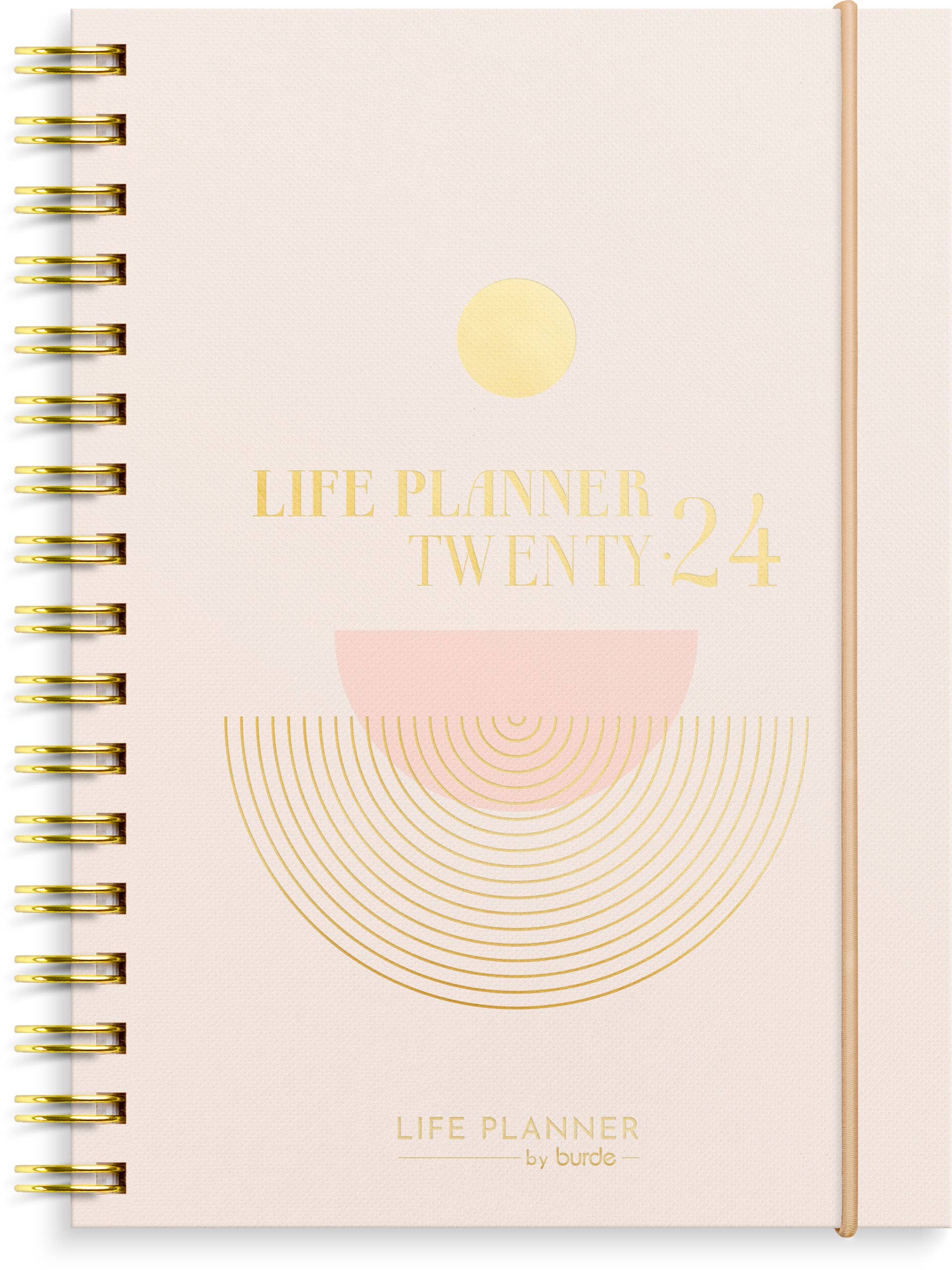 Burde Publishing AB - Wholesale Planner - Calendar 2024 Life Planner Pink A60