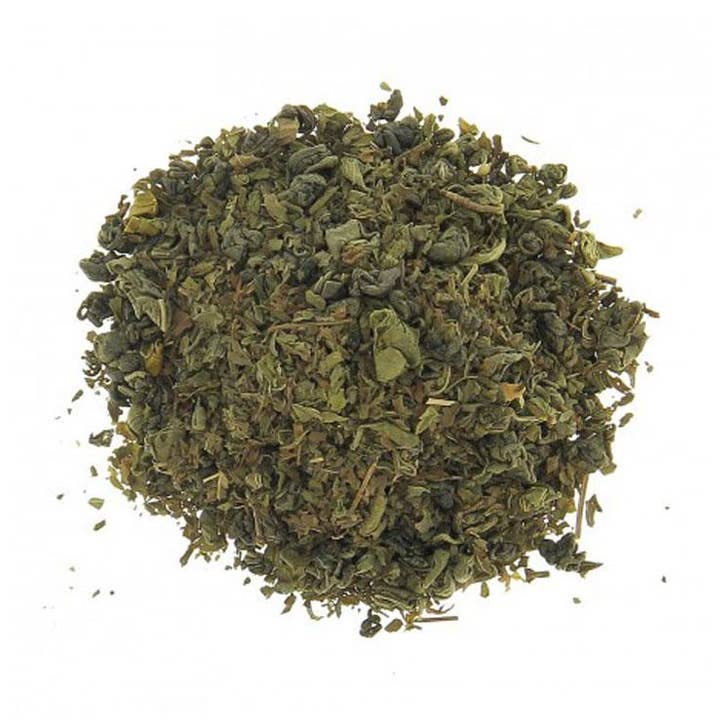 Groene thee gearomatiseerd met munt - Woestijnoase BIO - Teatower BE-BIO-01 voor wholesale door Teatower