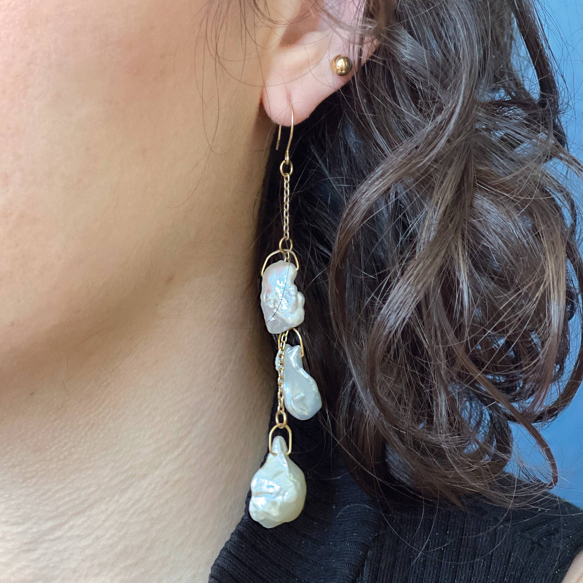 Emilie Shapiro Jewelry - Wholesale Dangle Earrings - Overcast Cascade Earrings1