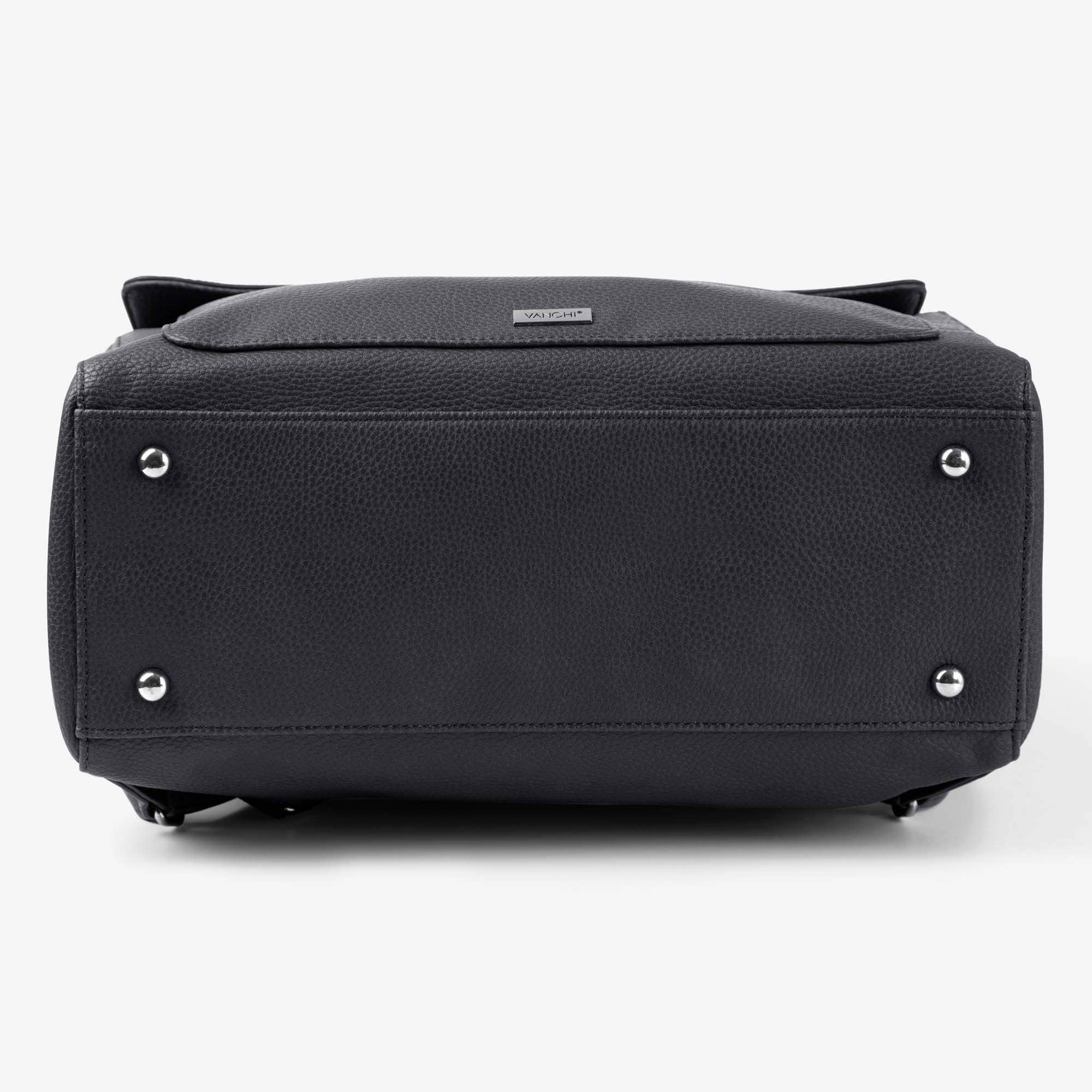 VANCHI - Wholesale Backpack – Women's - Emmy Backpack (Vegan) Black11