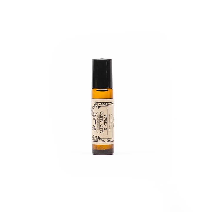 J. Southern Studio - Wholesale Bath/Body Oil - Palo Santo & Cedar Ritual Body Oil with crystals and essential oils- 10 mL