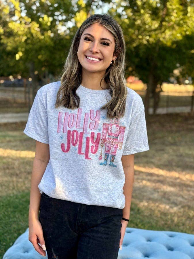 Holly Jolly Nutcracker (Gildan Sublimation) for wholesale by 1/2 Penny Wholesale