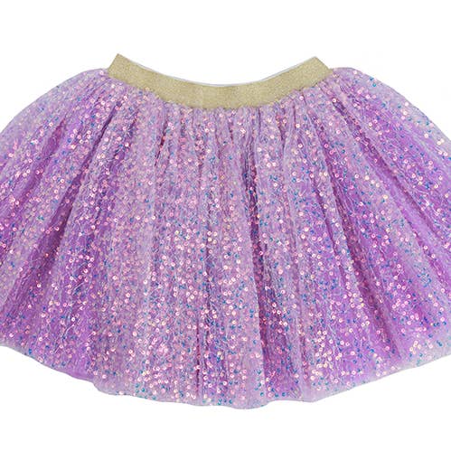Sparkle Sisters by Couture Clips - Wholesale Tutu - Kids - Purple Dreamy Sequin Tutu 0
