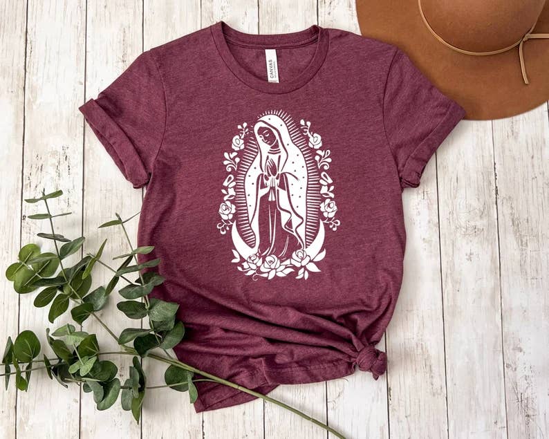 VibeClothing - Wholesale Screen Printed T-Shirt - Women's - Mother Mary T-Shirt