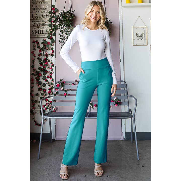 EP6717-10 FLARE PANTS WITH SIDE WAIST BAND AND POCKET and other Purchase Wholesale pantalones vaqueros. Free Returns & Net 60 Terms on Faire trending on Faire.