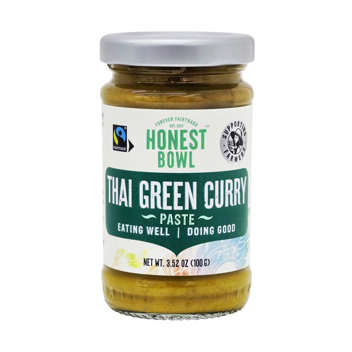 Thai Green Curry Paste (3.88 oz) - Honest Bowl for wholesale by Watcharee's