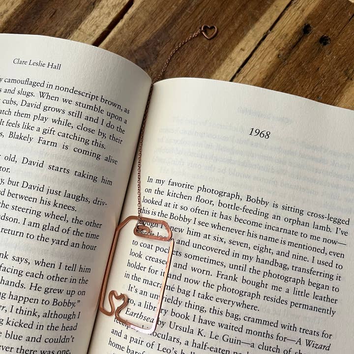 Copper Deflections - Wholesale Bookmark - Handmade Tea Bag Bookmark8