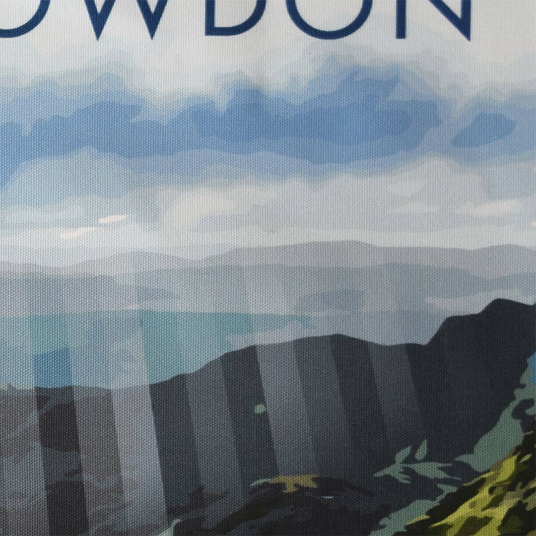 Town Towels - Wholesale Tea Towel - Snowdon/Yr Wyddfa - Miners' Track tea towel1