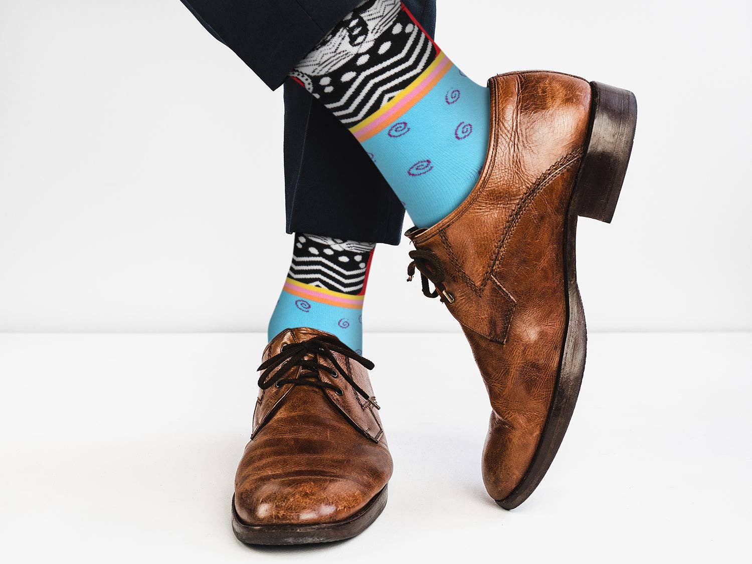 Real Sic - Wholesale Socks - Unisex - Basquiat Funky Cat Socks - Comfy Cotton for Men & Women1