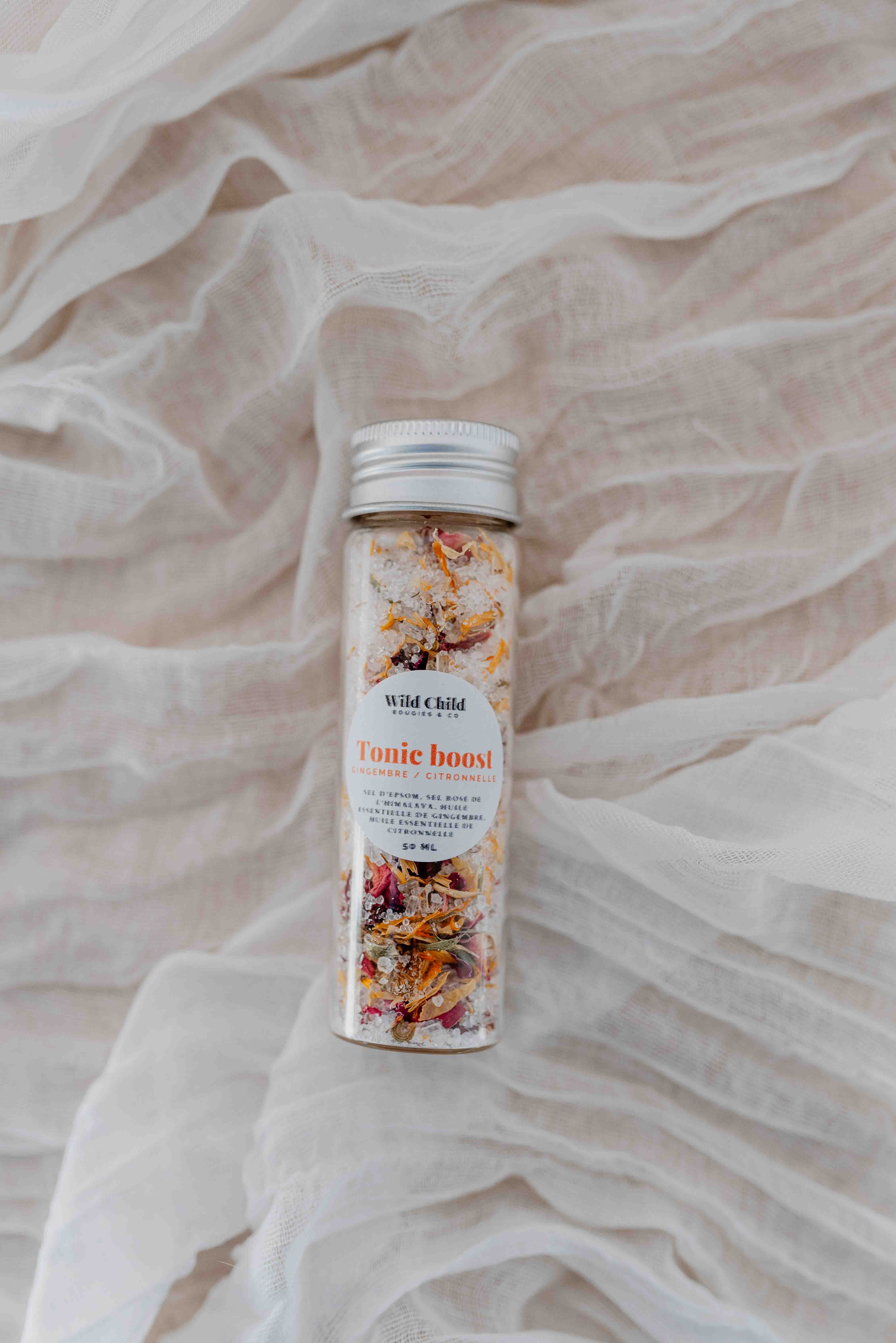 WILD CHILD Bougies & Co - Wholesale Bath Salts - LEMONGRASS & GINGER bath salt4