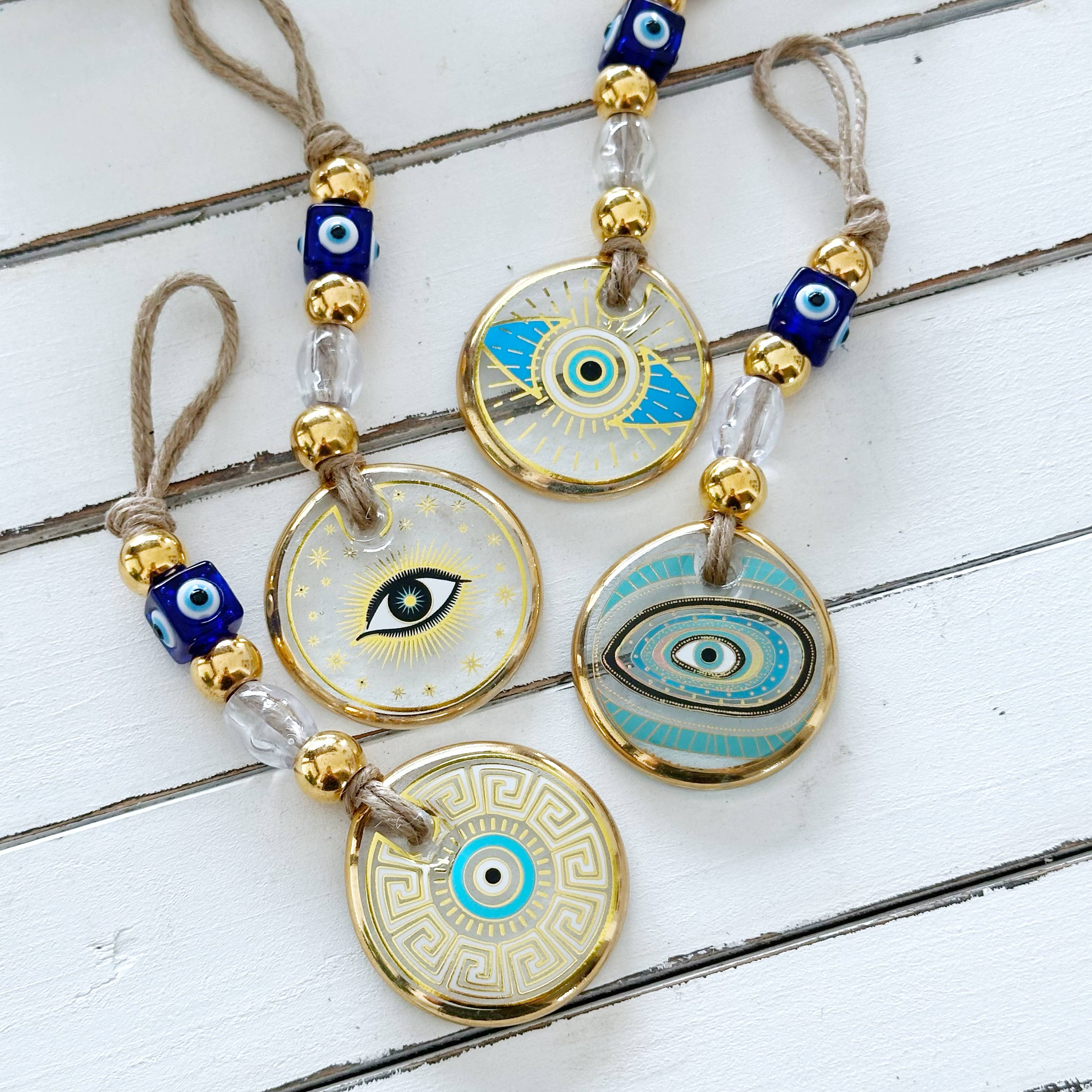 Evileyefavor - Wholesale Wall Sign - Evil Eye Wall Hanging, Gold Evil Eye Wall Decor, Protection8