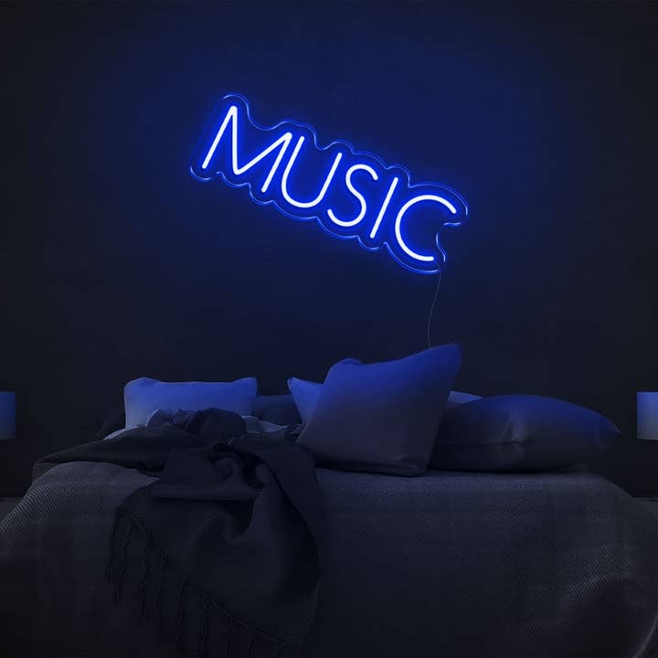 Enseigne au néon LED Music V5 pour la vente par BeNeonUnicorn