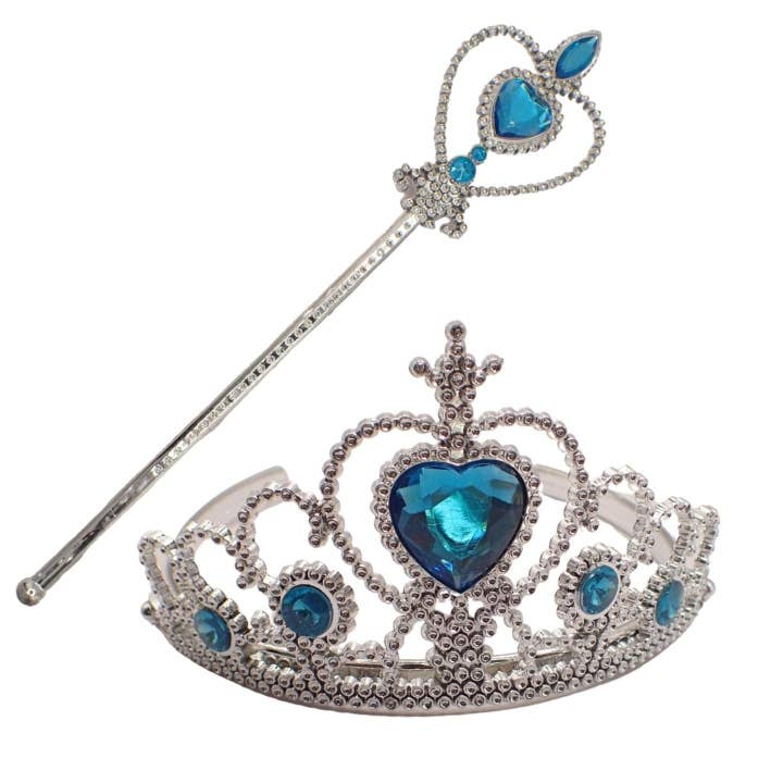 Topkids Accessories – wholesale Costume – Child – Tiara and Wand set, Girls Toys, Princess Costumes for Girls, Princess Toys, Girls Dressing Up Costumes, Kids Magic Wand, Kids Tiara, Magic Set