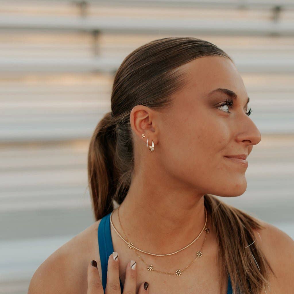 Mauve Jewelry Co. - Vendita all'ingrosso Orecchini a cerchio - Cerchi Lexi Chunky4