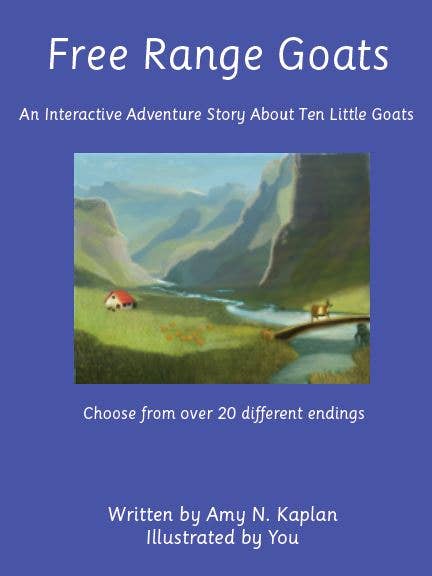 Free Range Goats: An Interactive Adventure Story About Ten L for wholesale by Misfit Pages, LLC
