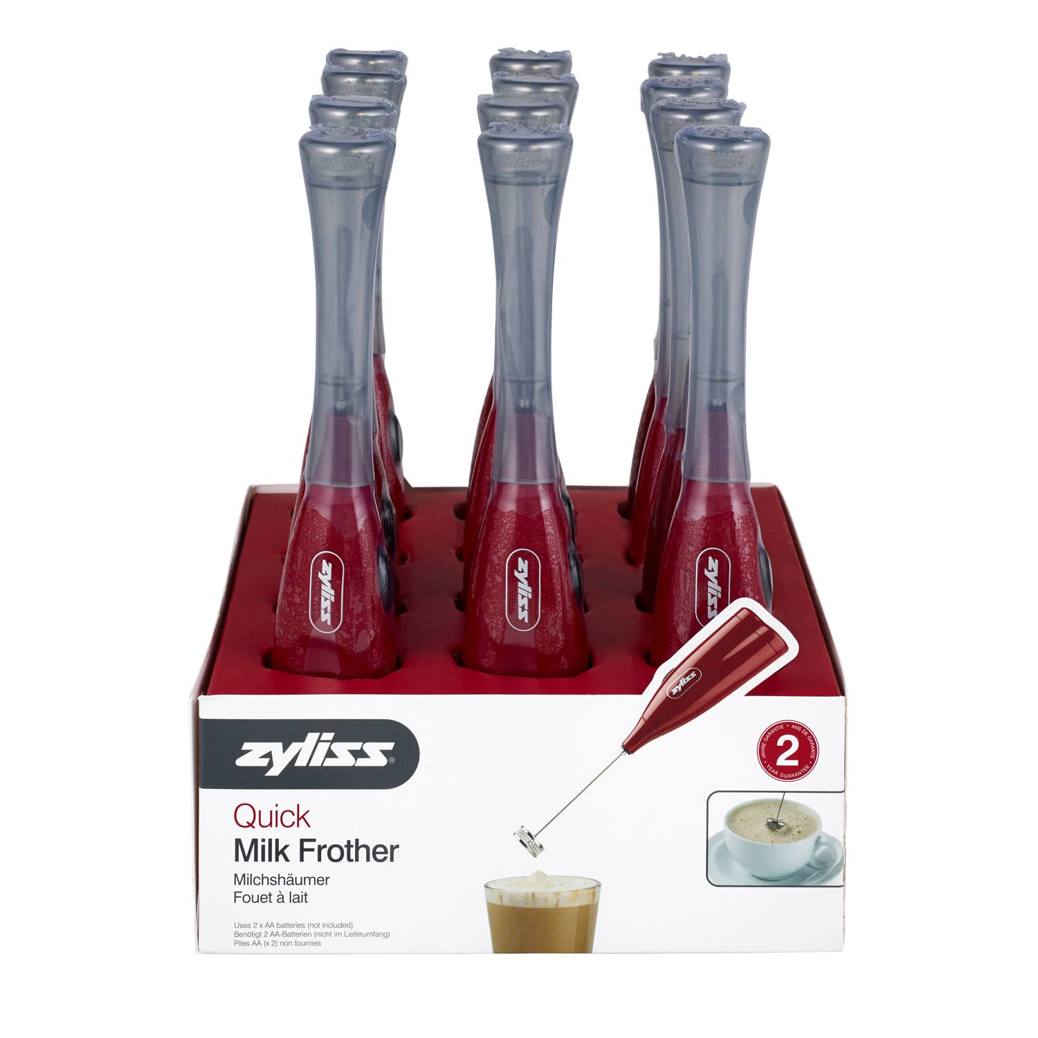 DKHB [Zyliss, Cole & Mason, Swissmar, AdHoc, Ken Hom] - Wholesale Retailer Display - Home & Living - Zyliss Milk Frother CDU (Counter Display Unit)0