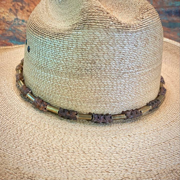 Vertebre di Serpente & Fascia per Cappello con Proiettile, Fascia per Cappello in Osso di Serpente Reale per la vendita all'ingrosso da parte di ASTALI