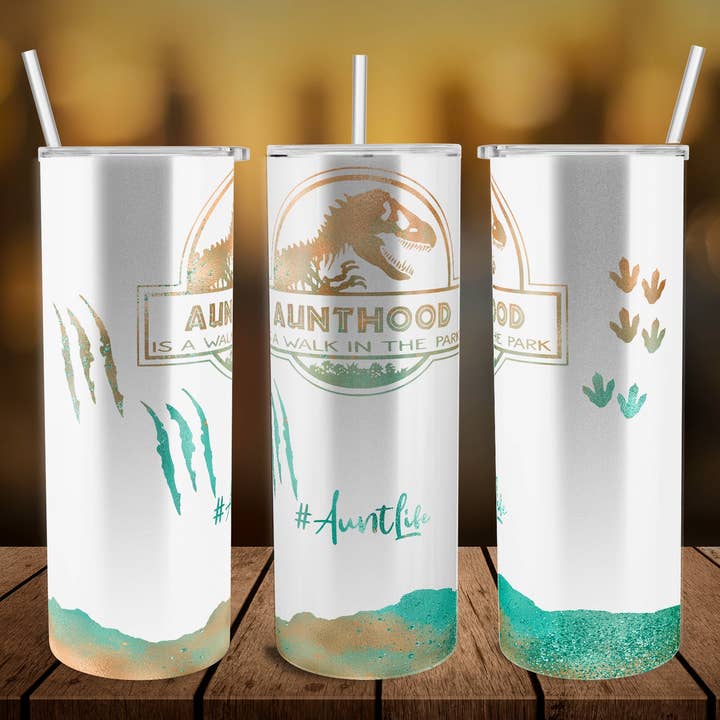 Walk in the park #AuntLife for wholesale by Noel & Co Tumblers