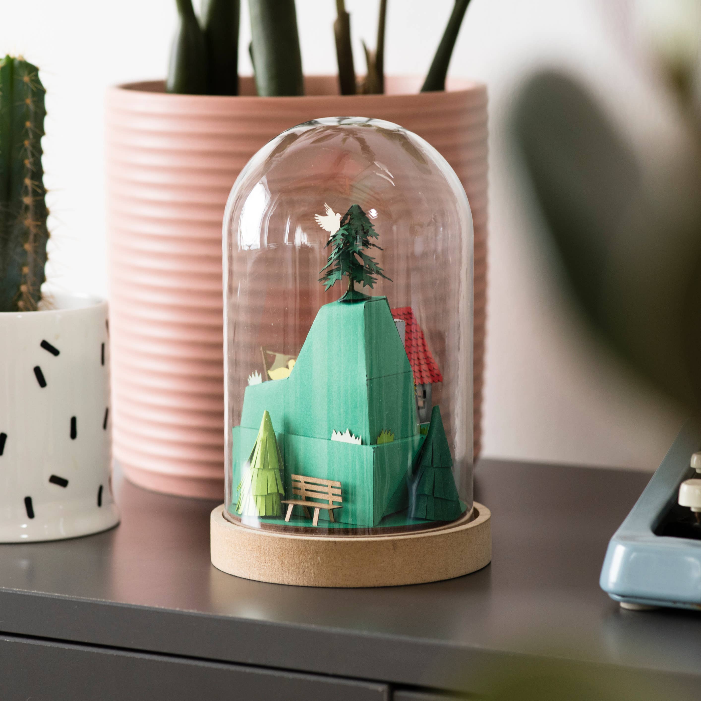 My Papercut Forest – wholesale DIY craft kit – Paper 3D craft kit neighbourhood 6