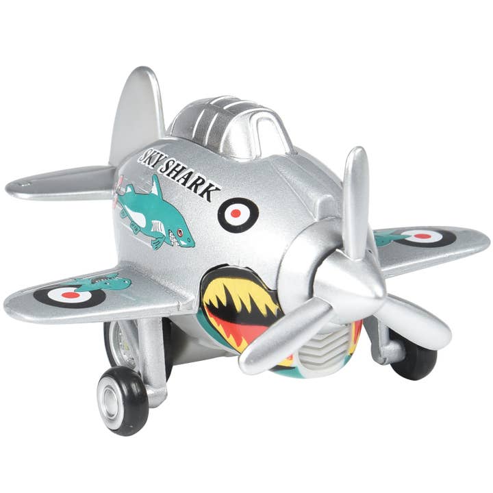US Toy Company - Wholesale Toy Plane - Kids - Sky Shark Plane 12-unit Display