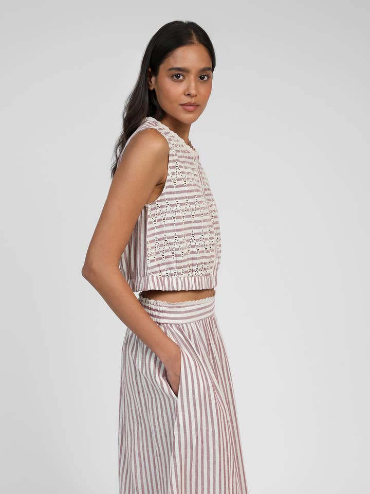 RABIA raspberry skirt for wholesale on Faire
